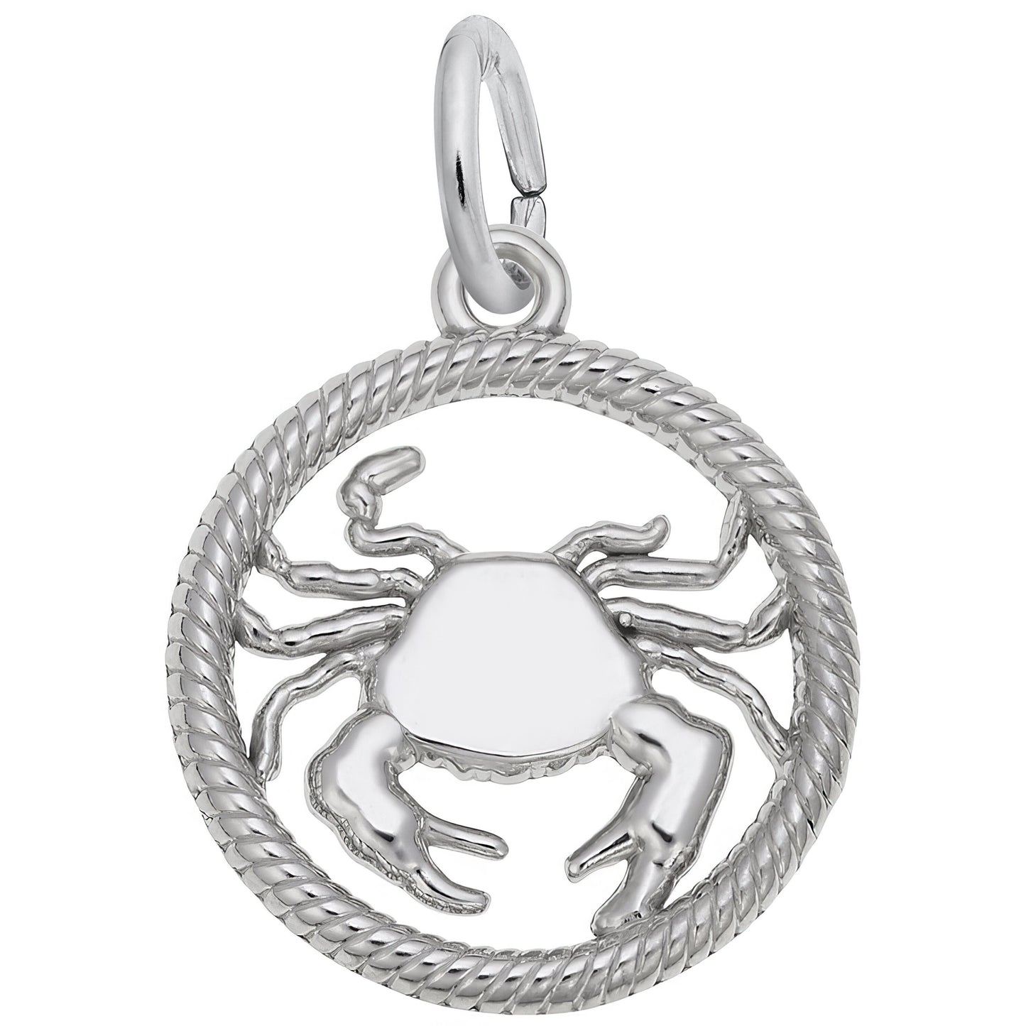Sterling Silver Zodiac Cancer Charm