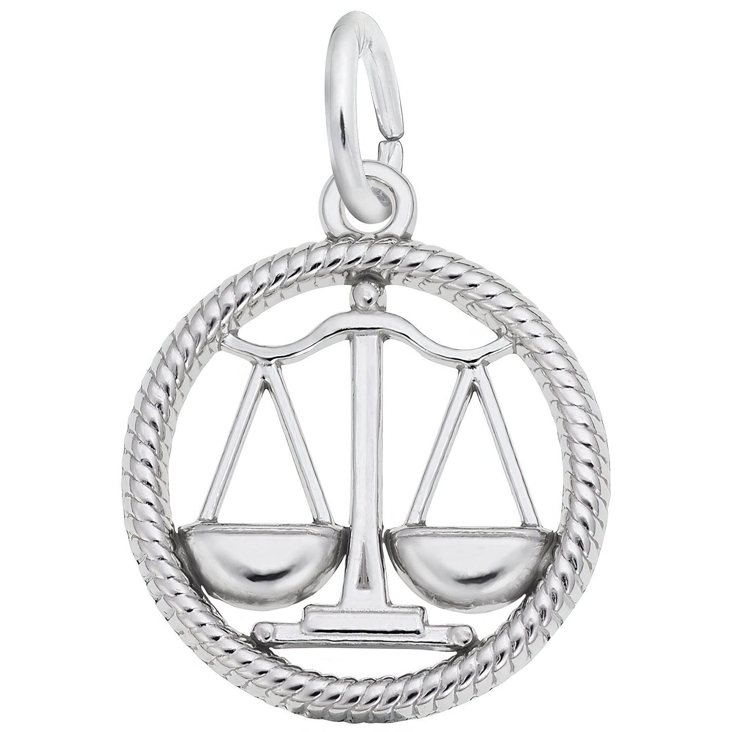 Sterling Silver Zodiac Libra Charm