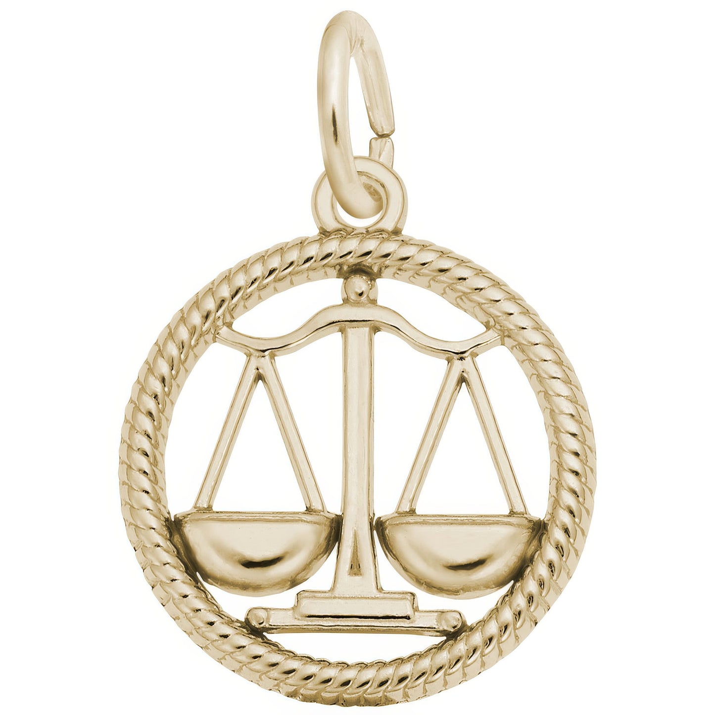 Sterling Silver Zodiac Libra Charm