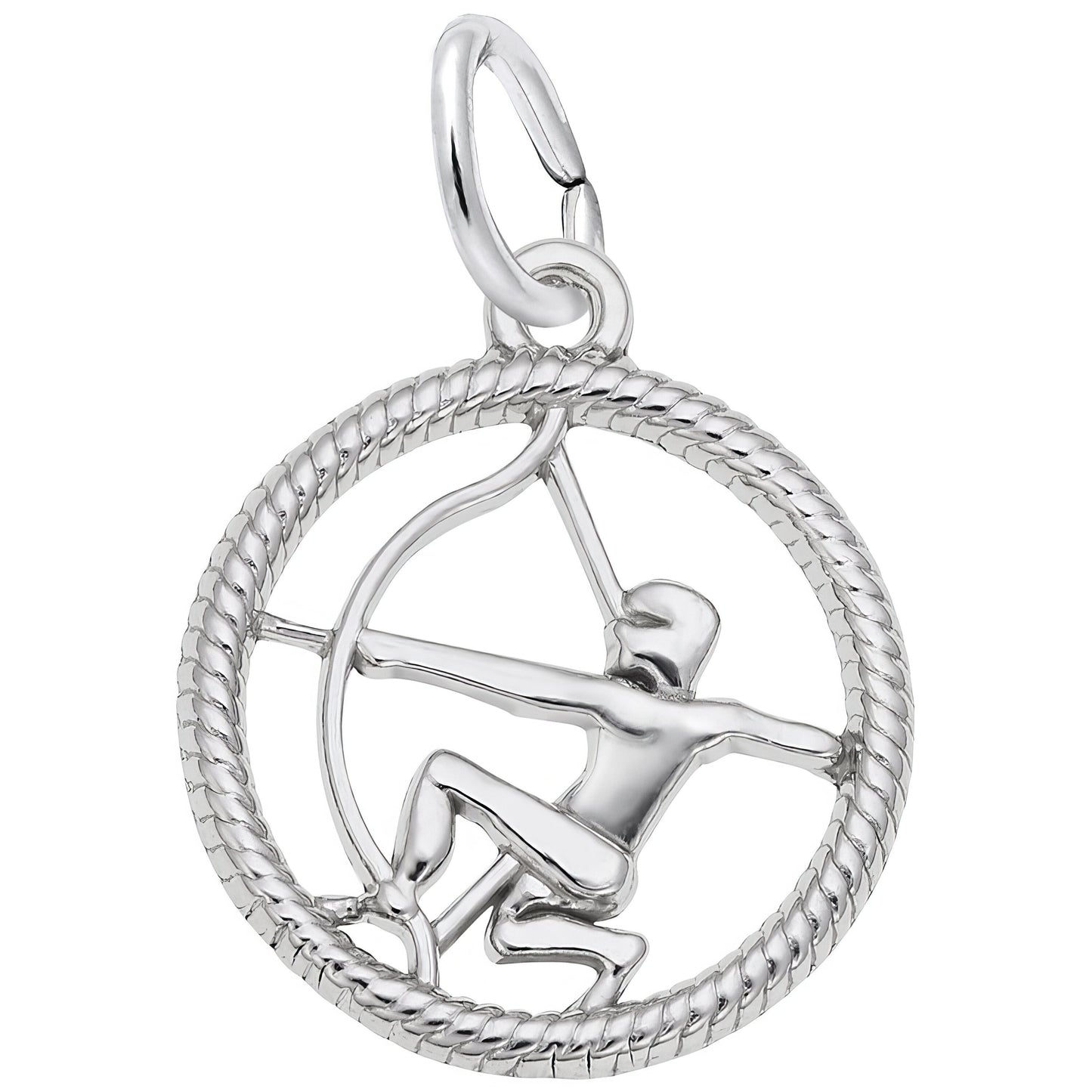 Sterling Silver Zodiac Sagittarius Charm