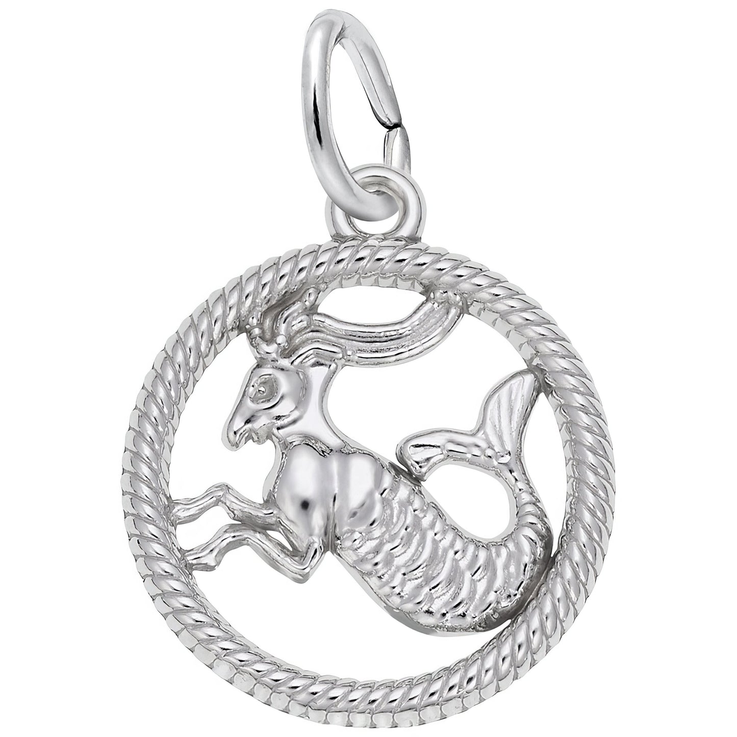 Charms Sterling Silver Zodiac Capricorn Charm