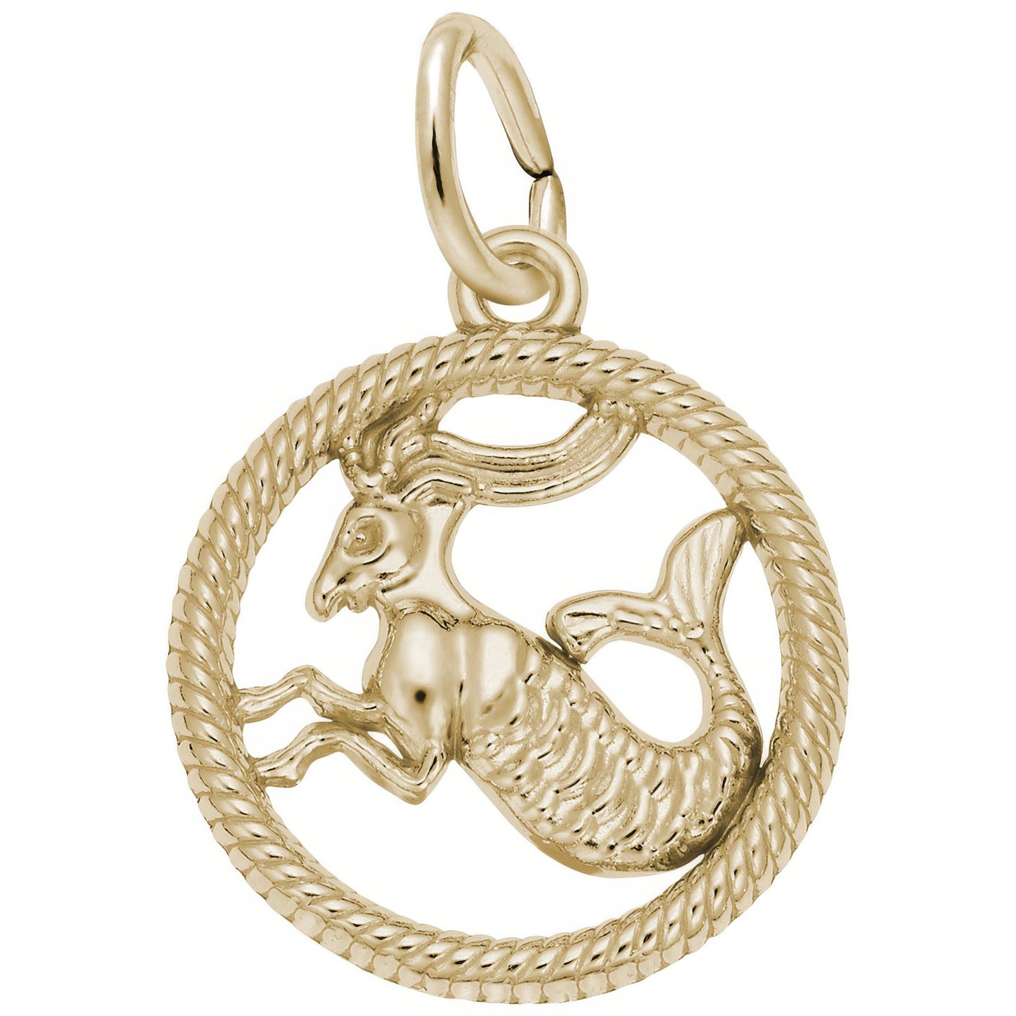 Charms Sterling Silver Zodiac Capricorn Charm