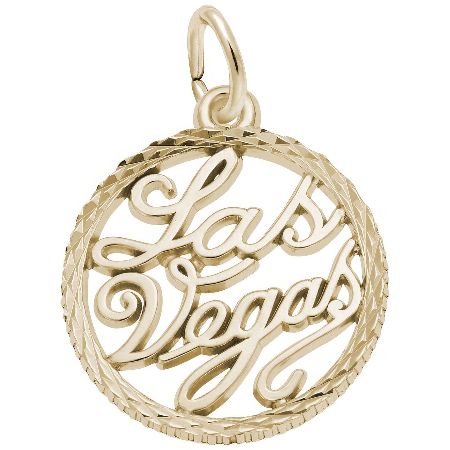 Las Vegas Open Charm - Metal - Sterling Silver