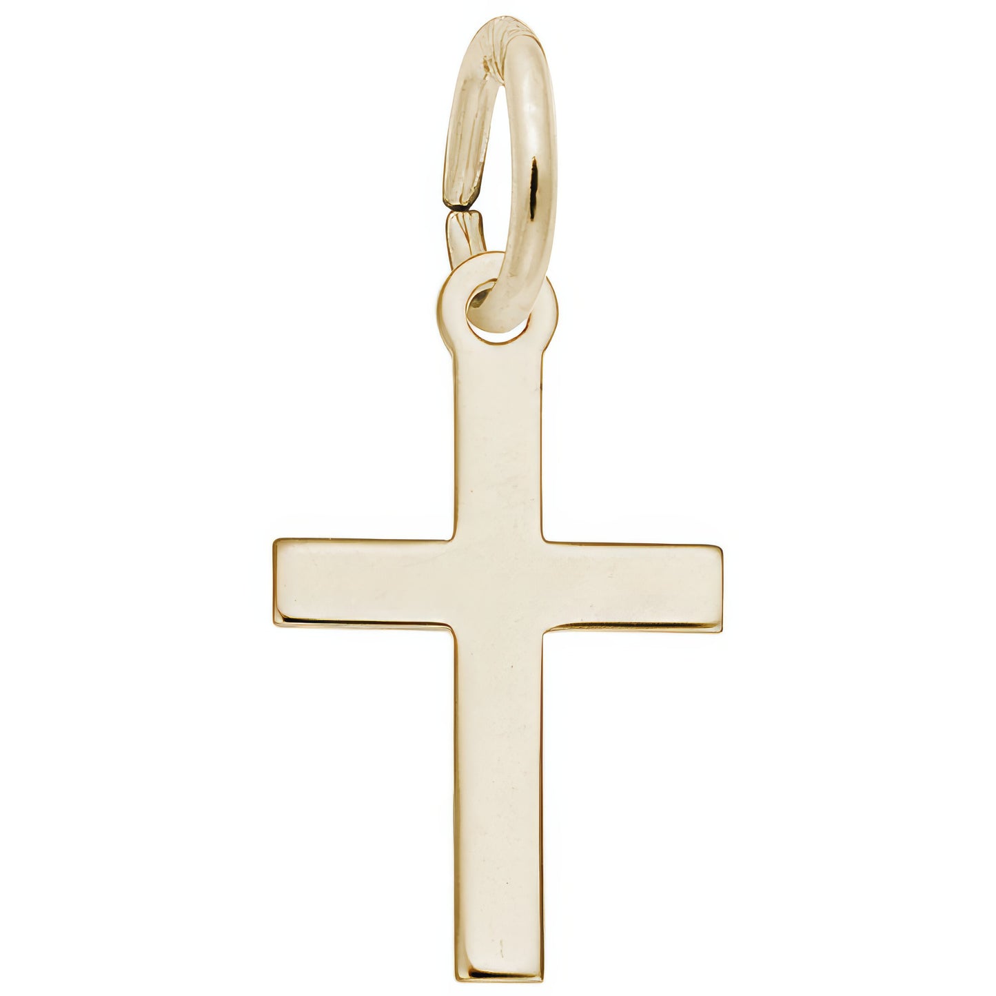 Sterling Silver Small Plain Cross Charm