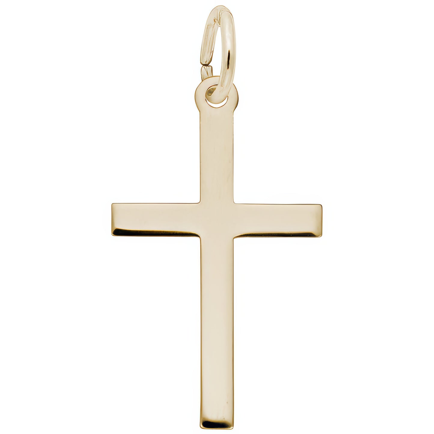 Sterling Silver Cross Charm - 19mm x 13mm