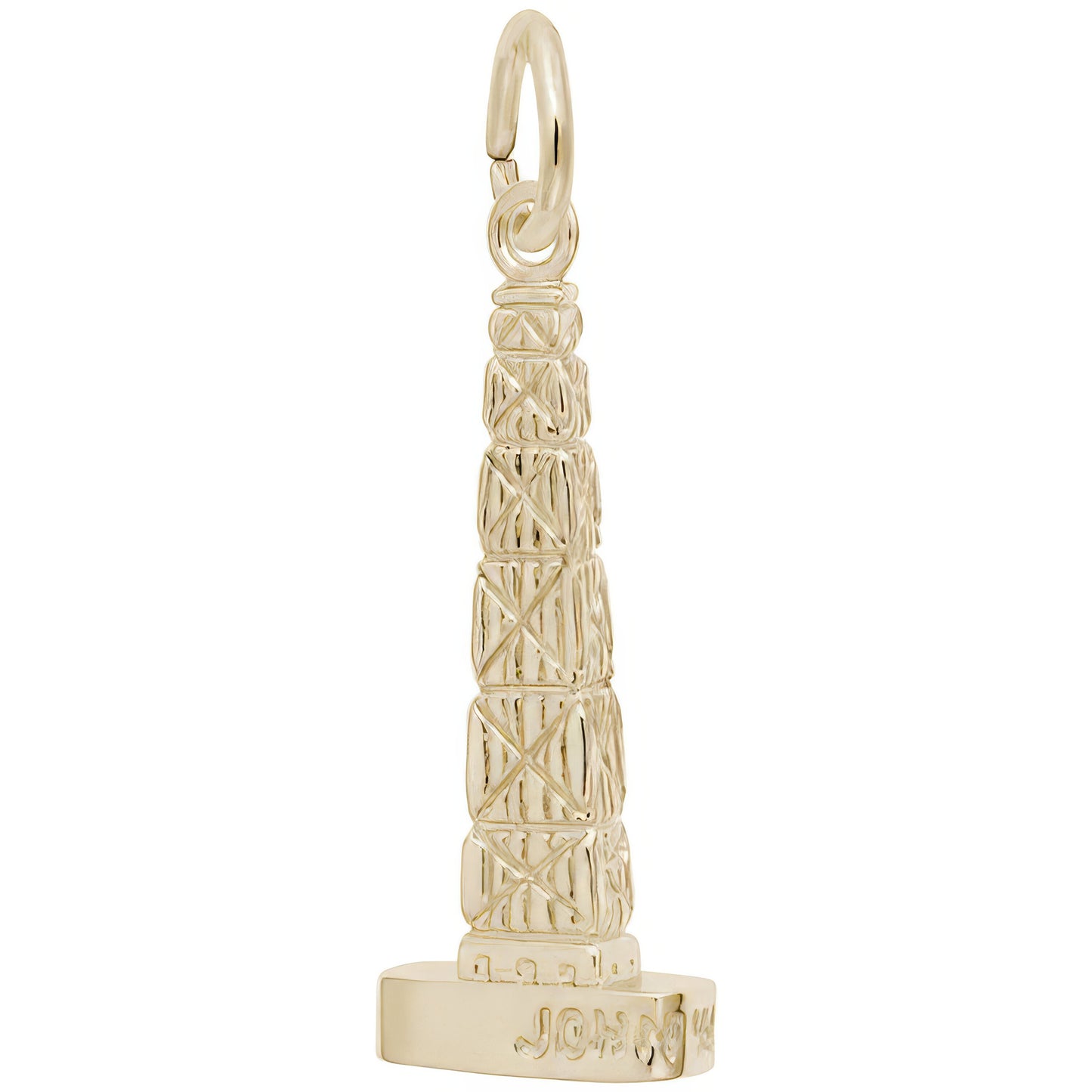 John Hancock Center Charm - Metal - Sterling Silver