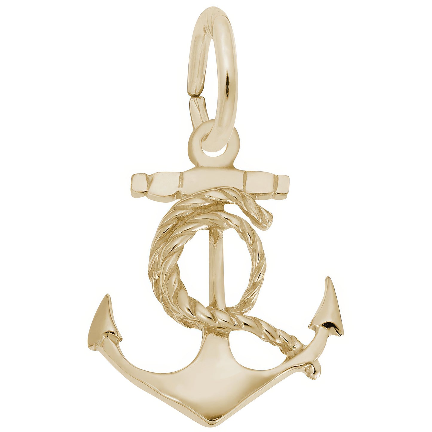 Ships Anchor Charm - Metal - Sterling Silver
