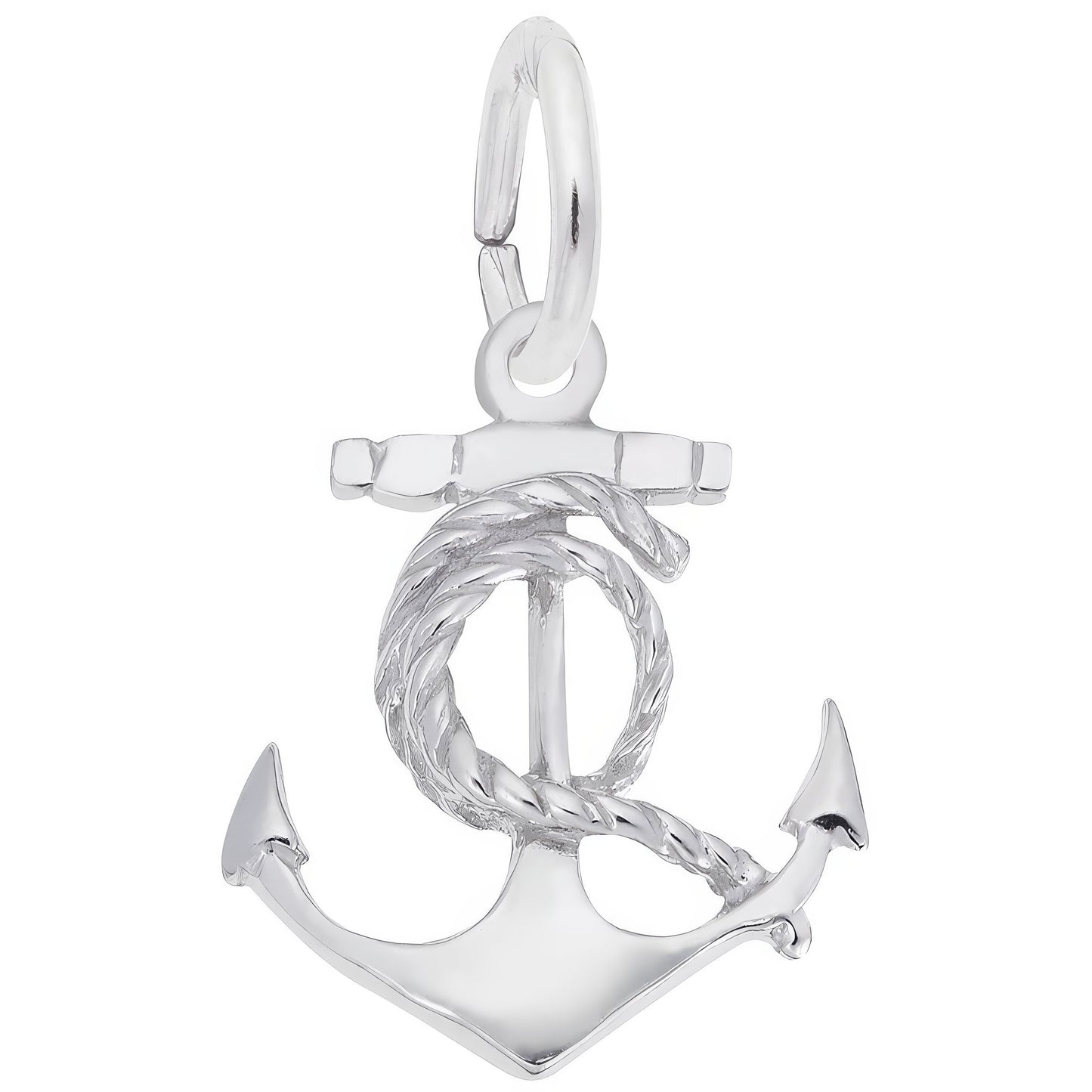 Ships Anchor Charm - Metal - Sterling Silver