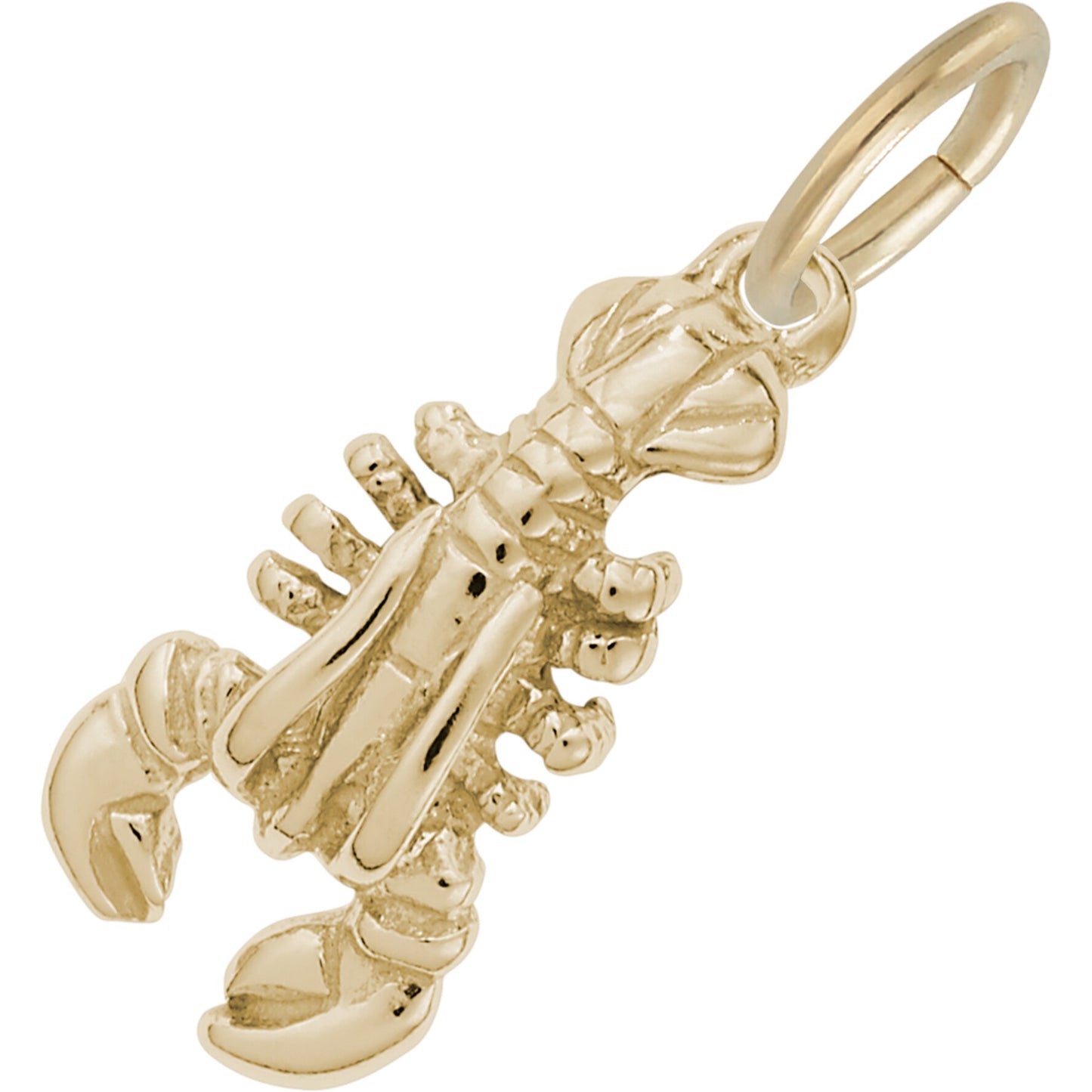 Lobster Charm - Metal - Sterling Silver