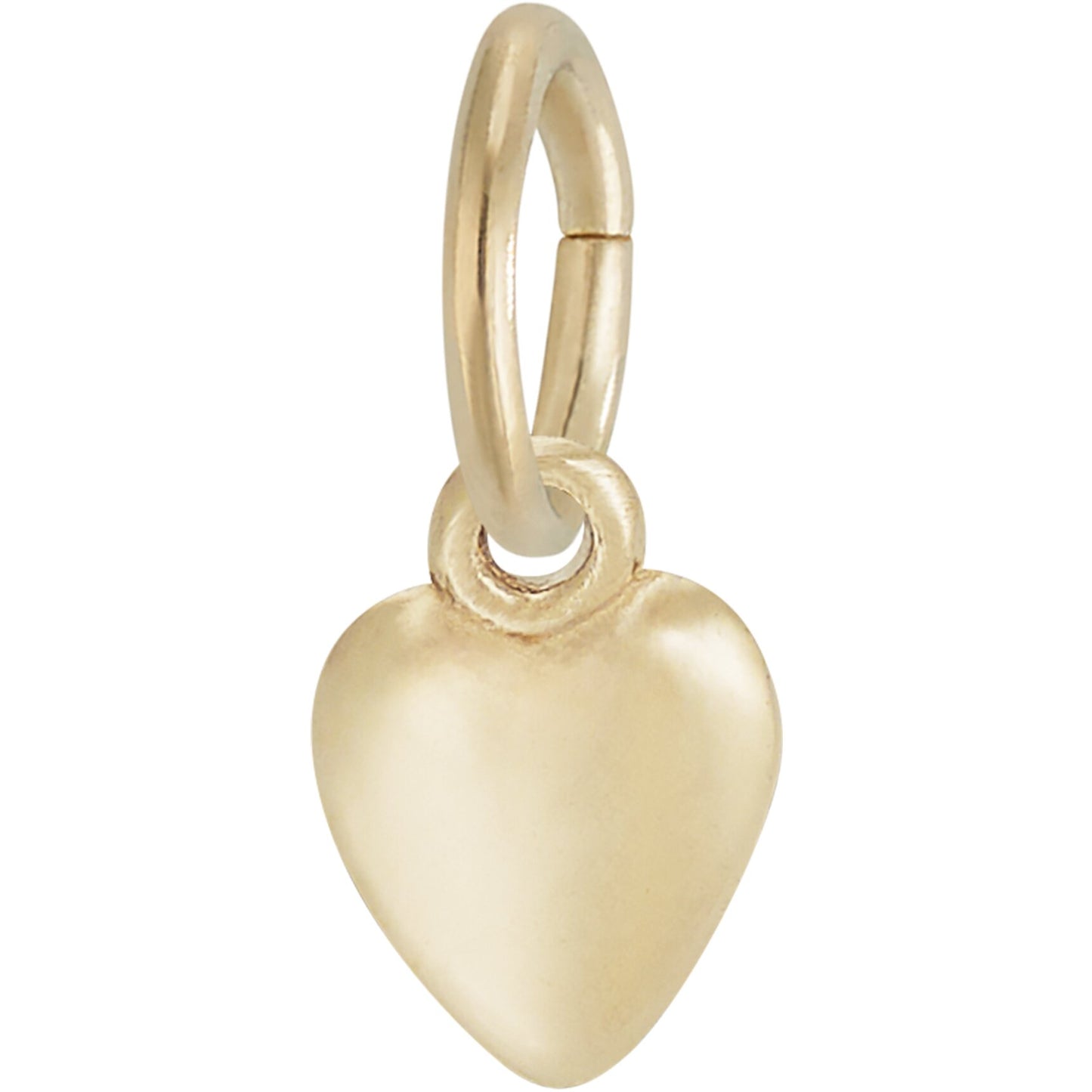 Sterling Silver Heart Charm - 6mm x 6mm