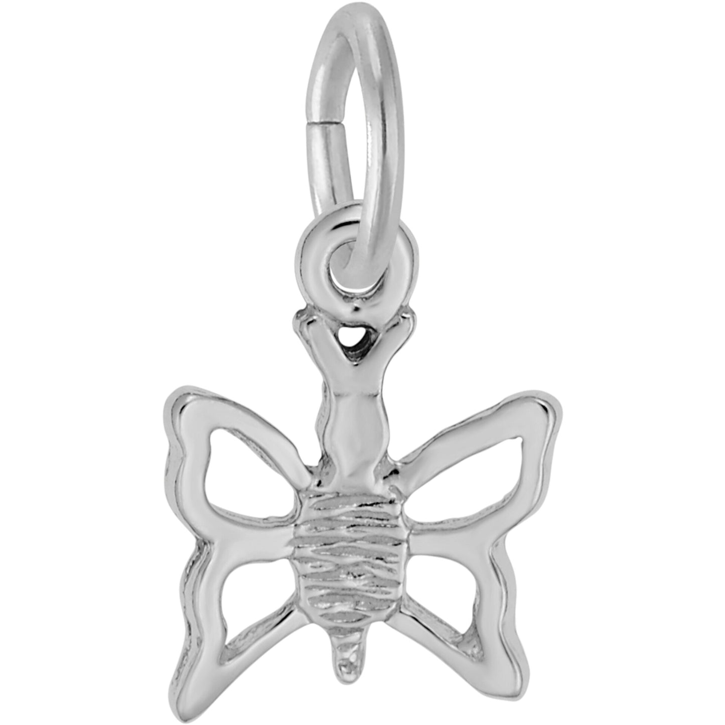 Butterfly Charm - Metal - Sterling Silver