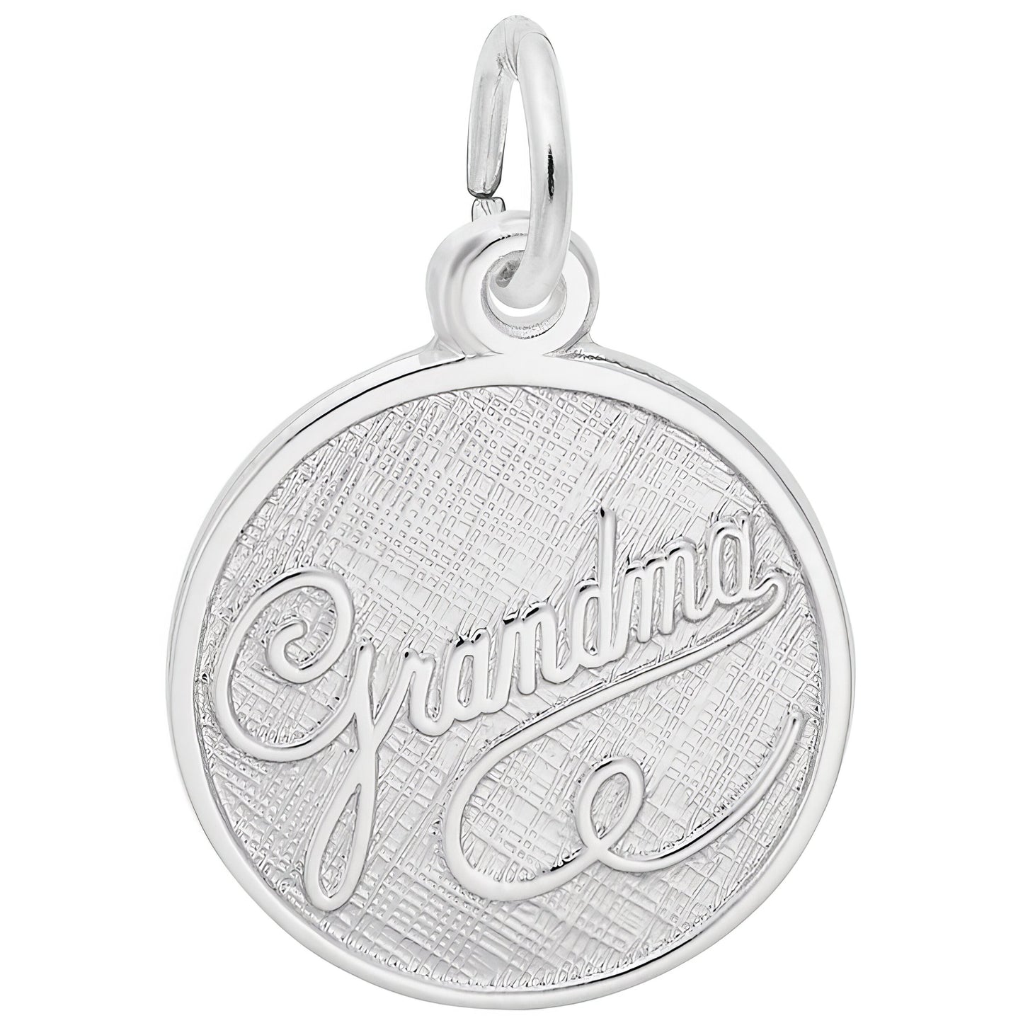 Sterling Silver Grandma Disc Charm