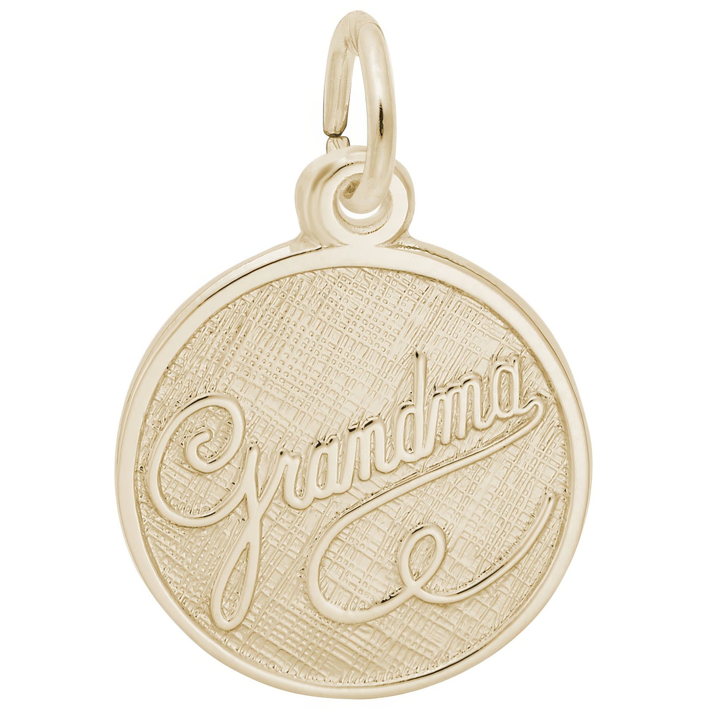 Sterling Silver Grandma Disc Charm