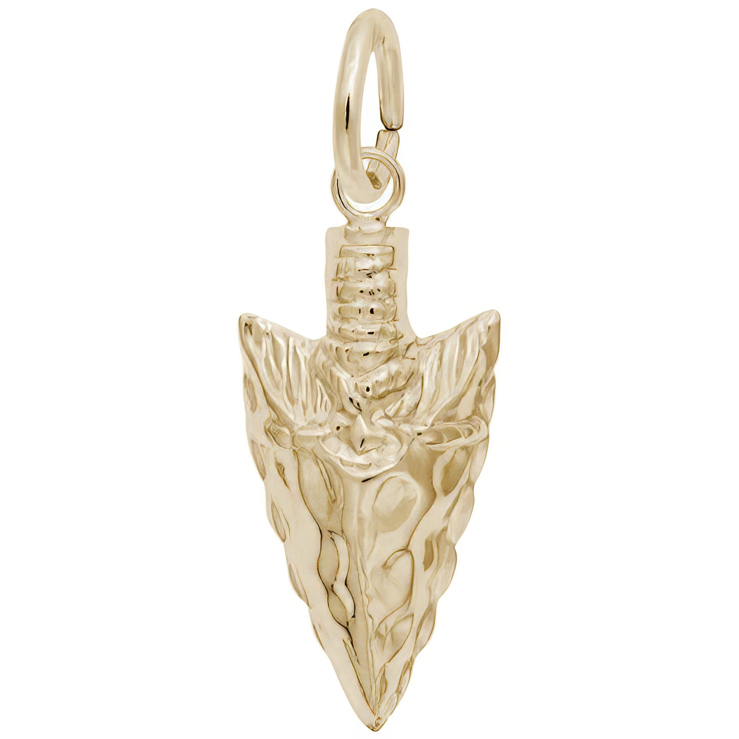 Arrowhead Charm - Metal - Sterling Silver