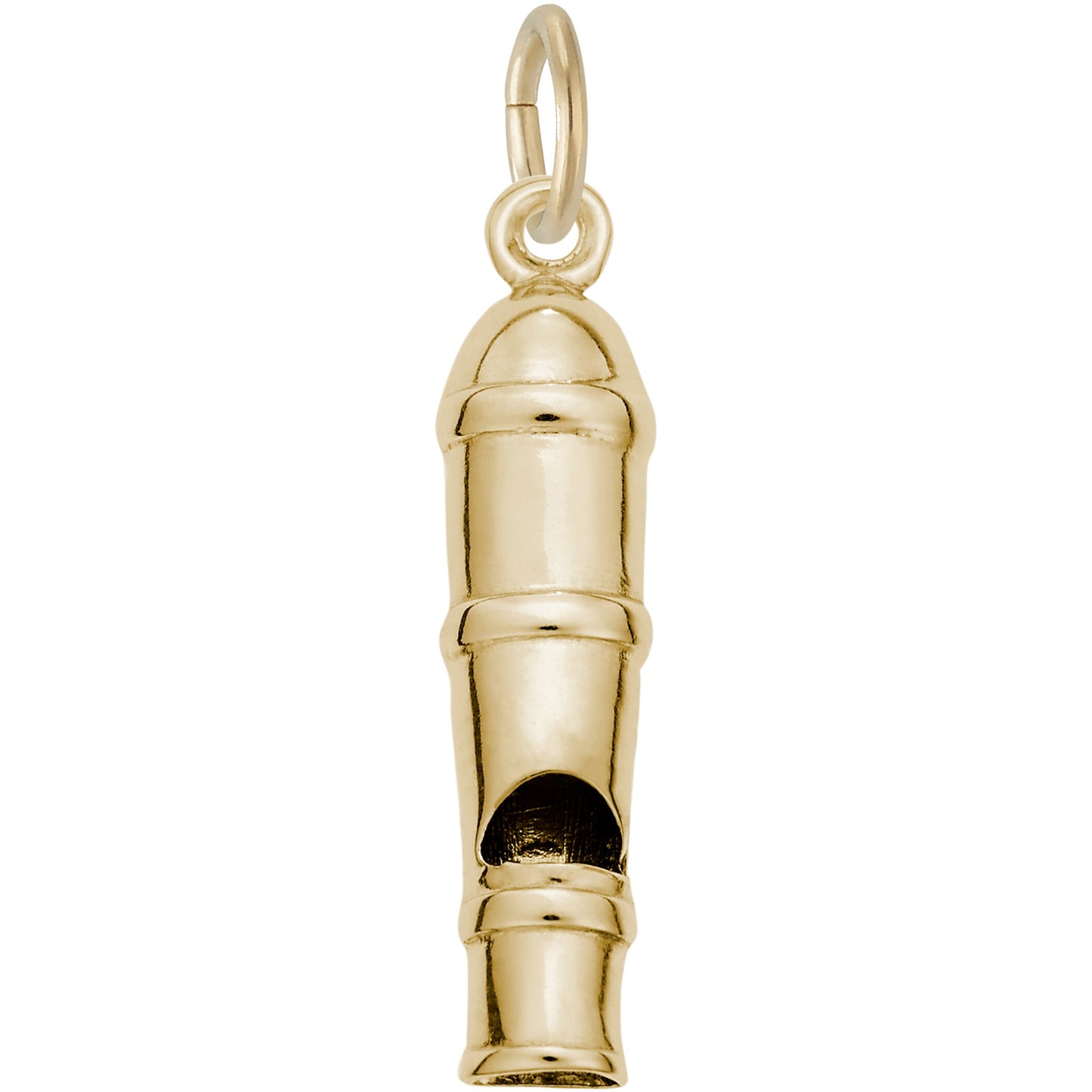 City Whistle Charm - Metal - Sterling Silver