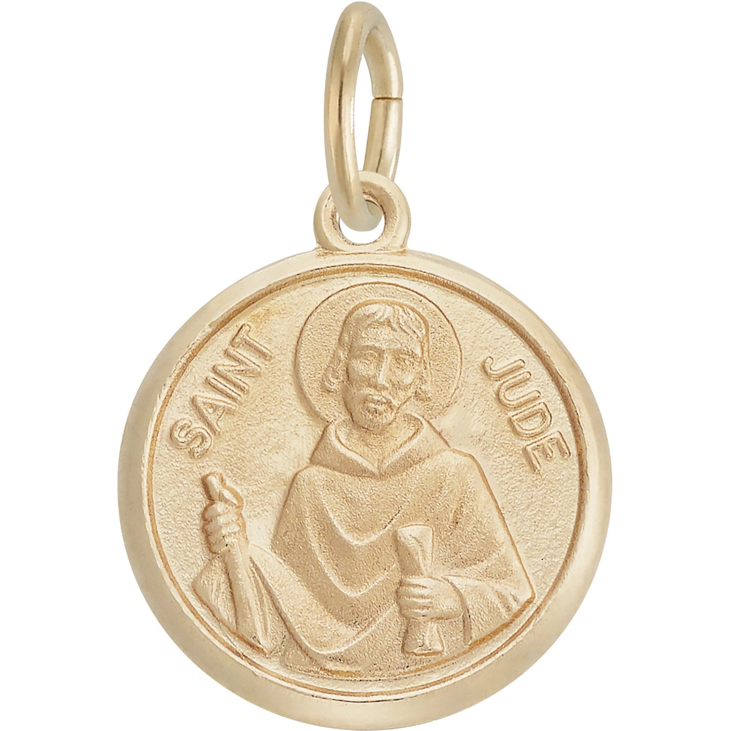 St. Jude Charm - Metal - Sterling Silver
