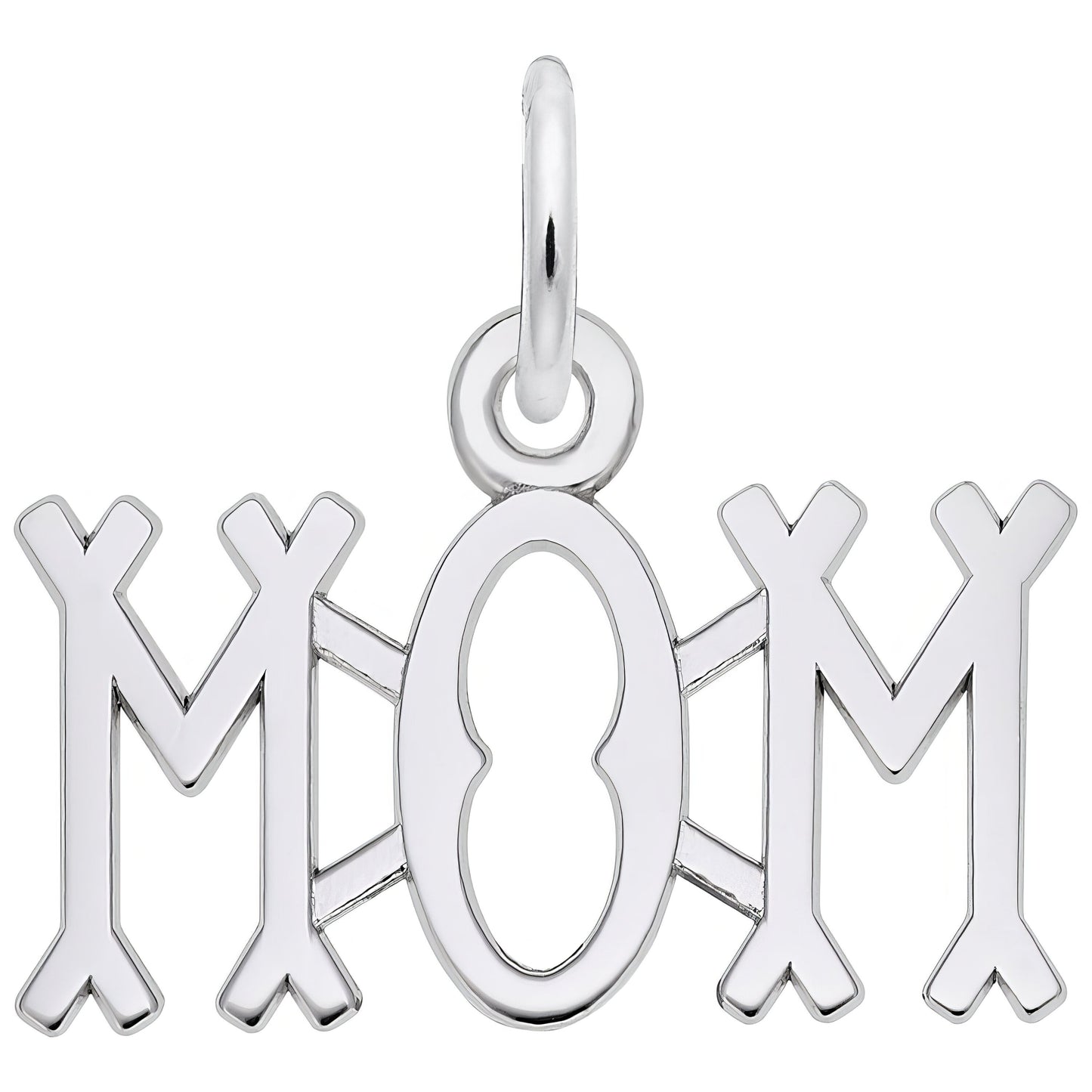 Just for Mom Charm - Metal - Sterling Silver