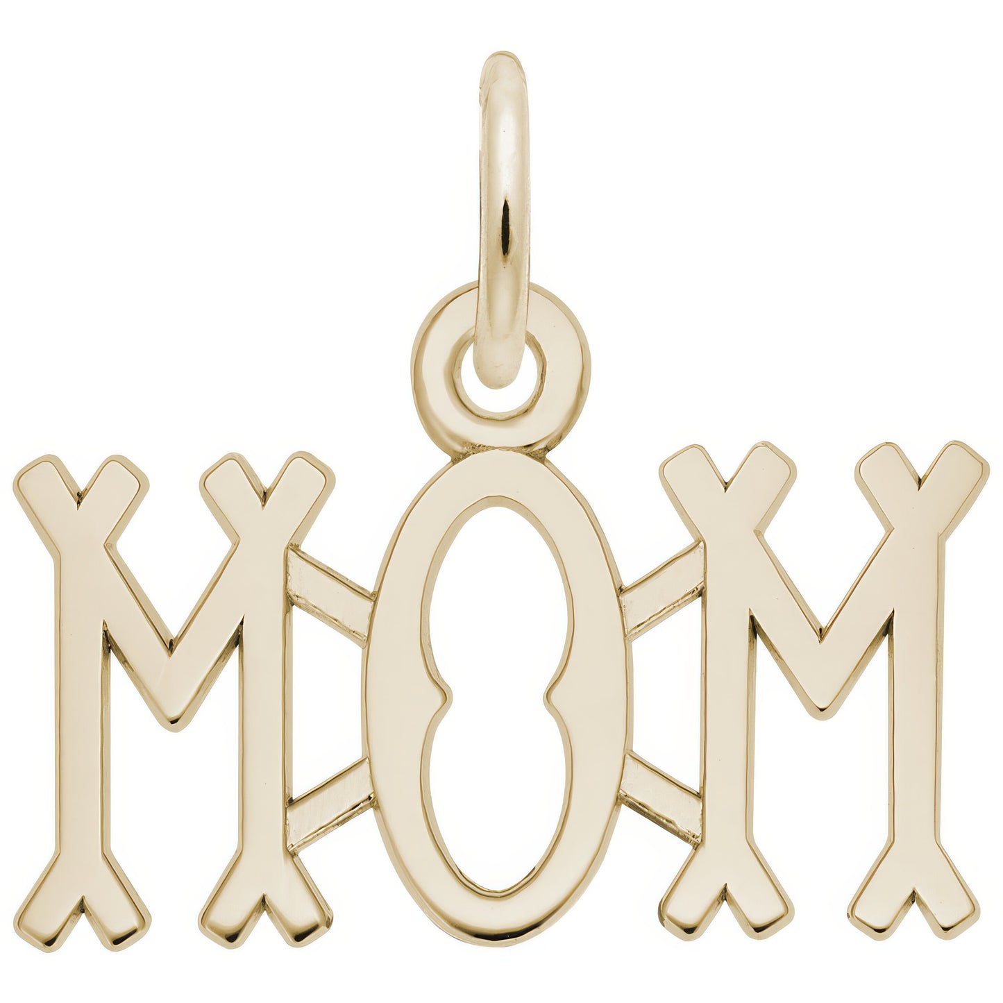 Just for Mom Charm - Metal - Sterling Silver