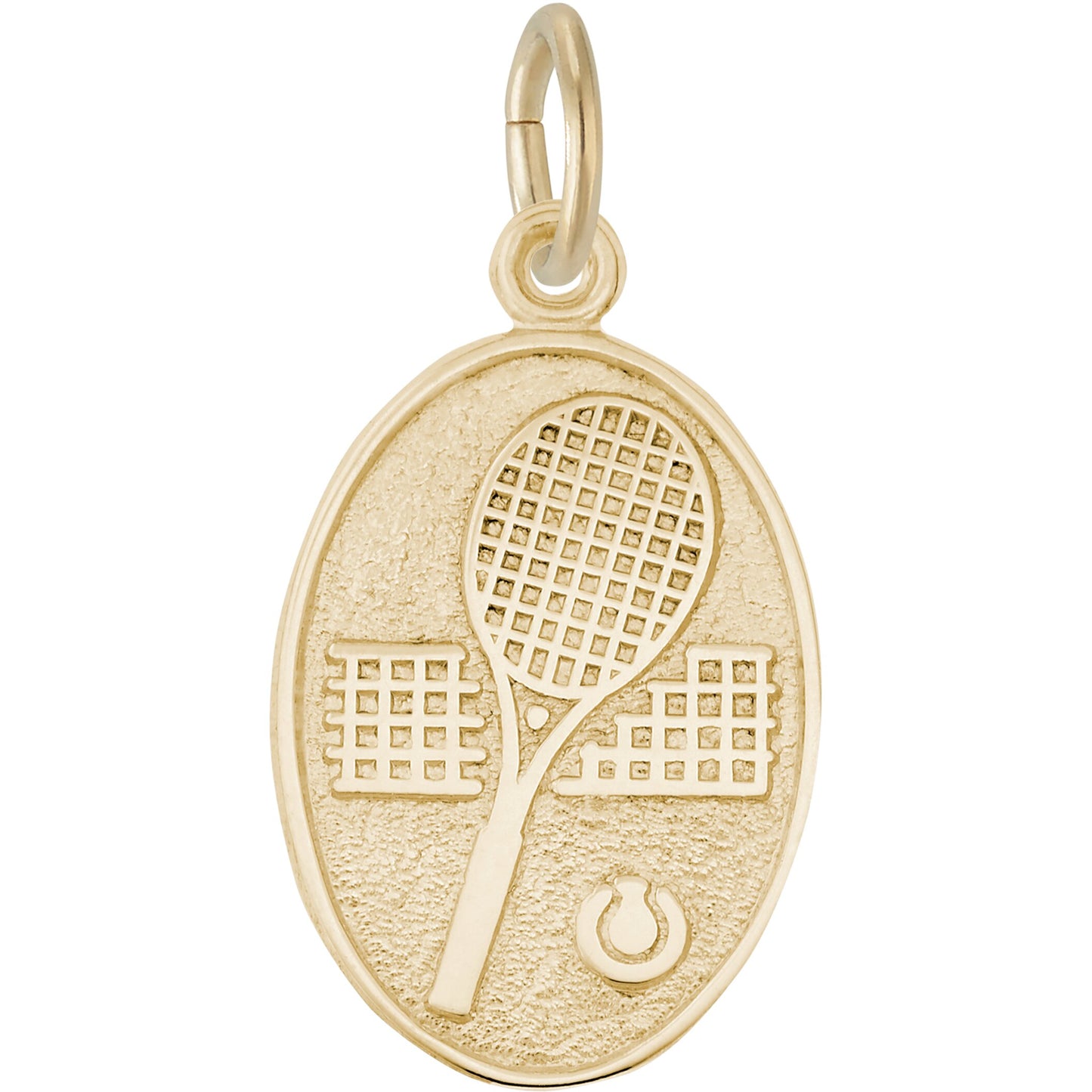 Sterling Silver Tennis Charm