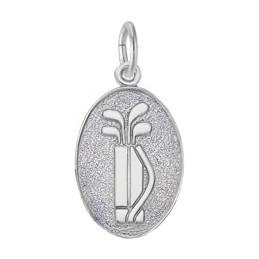 Charms Sterling Silver Golf Charm