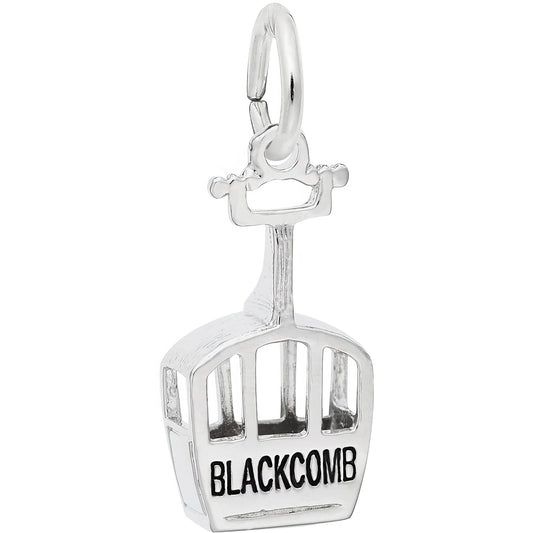 Whistler Blackcomb Gondola Charm - Metal - Sterling Silver