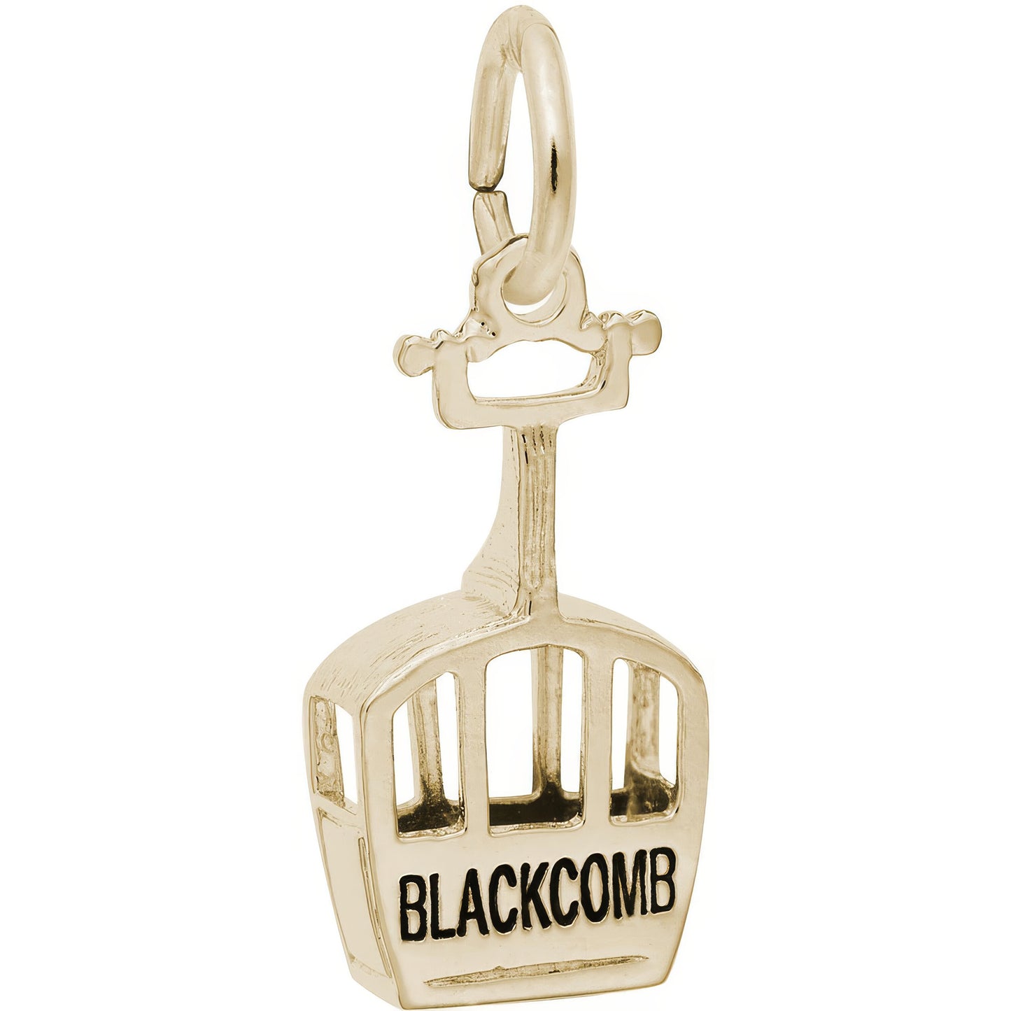 Whistler Blackcomb Gondola Charm - Metal - Sterling Silver