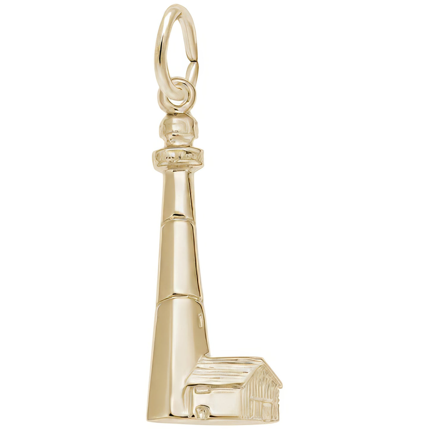 Tybee Island, GA Lighthouse Charm - Metal - Sterling Silver