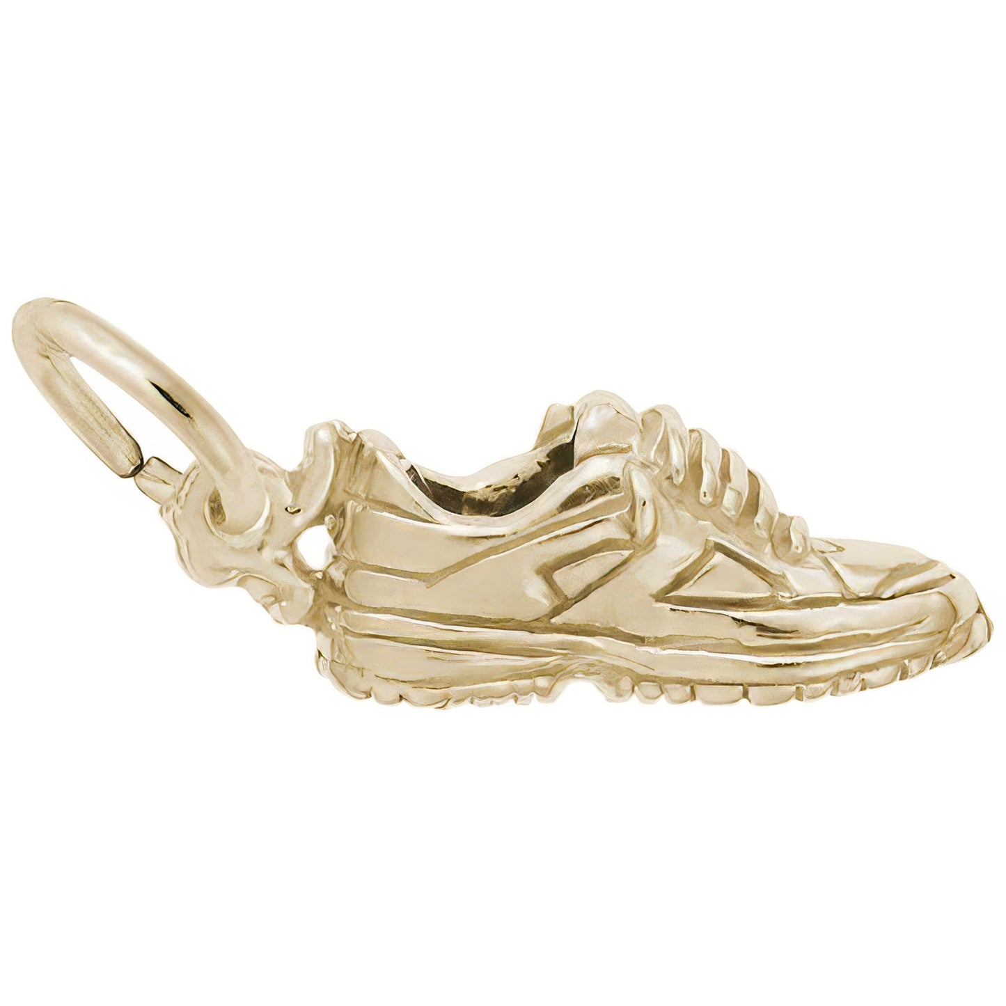 Sterling Silver Sneaker Charm - 8mm x 15mm