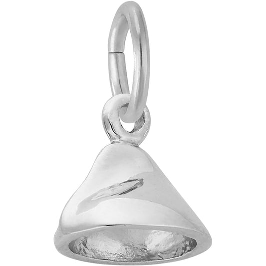 Chocolate Chip Charm - Metal - Sterling Silver