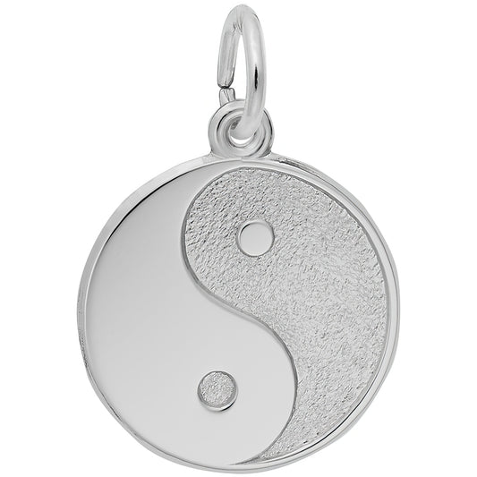 Sterling Silver Yin Yang Charm