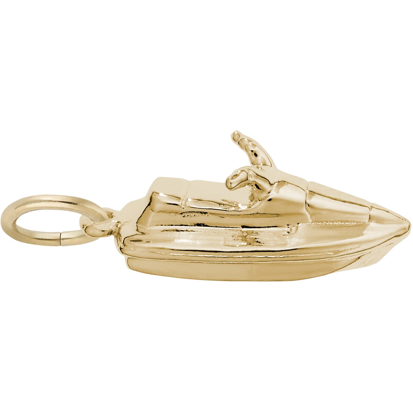Jet Ski Charm - Metal - Sterling Silver