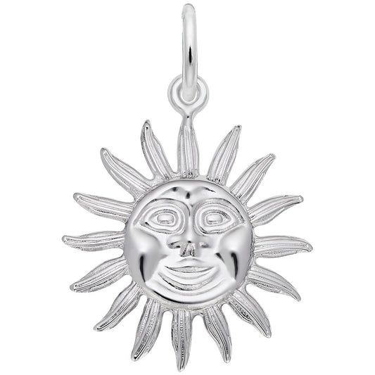 Sunshine Charm - Metal - Sterling Silver