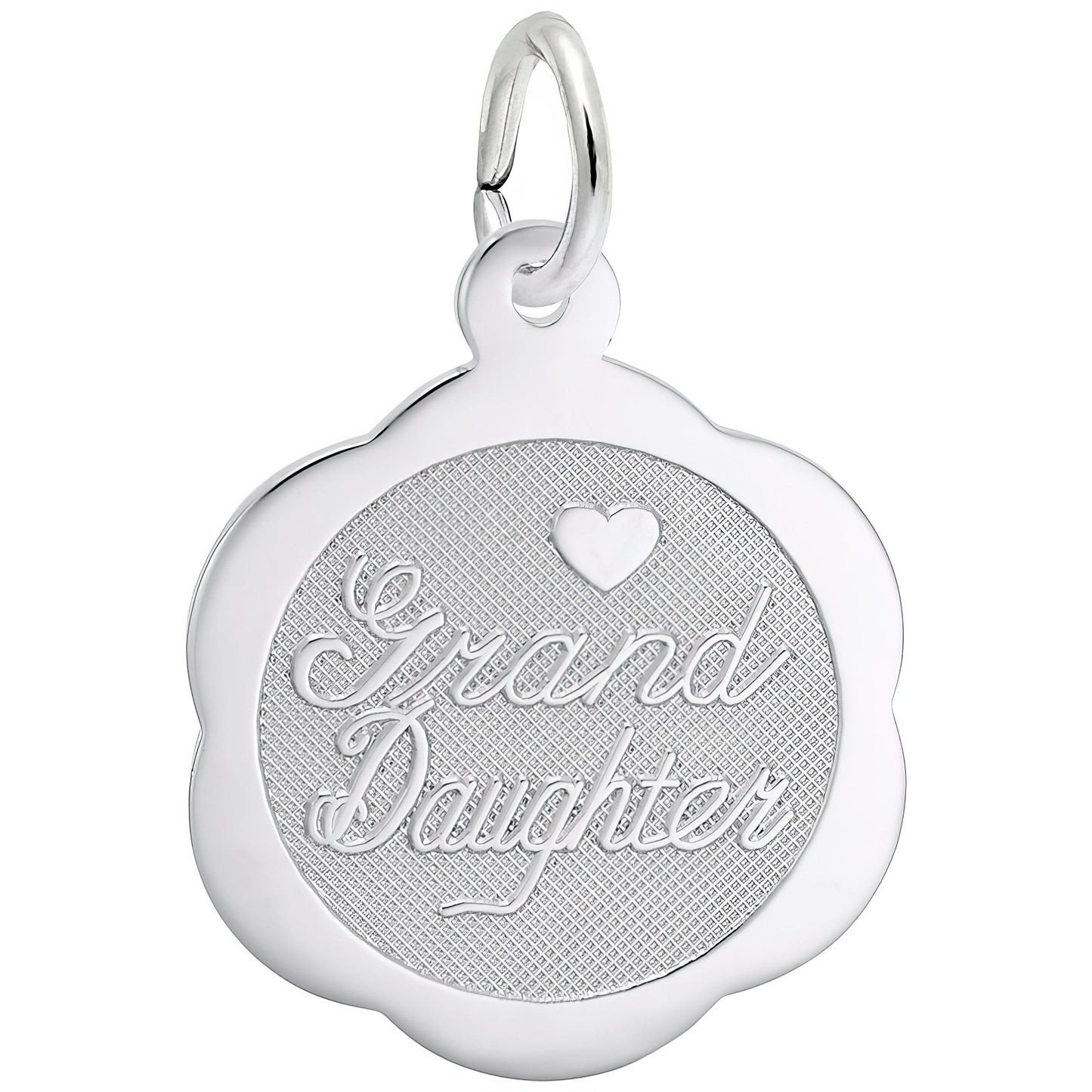 Sterling Silver Granddaughter Charm