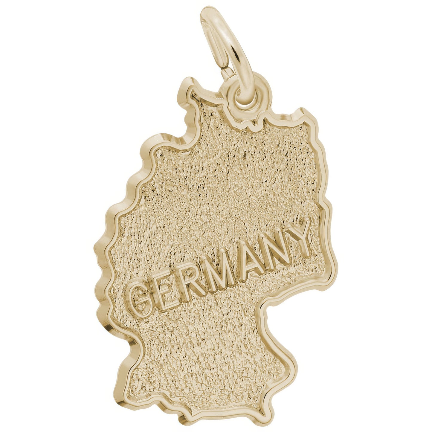 Sterling Silver Germany Map Charm