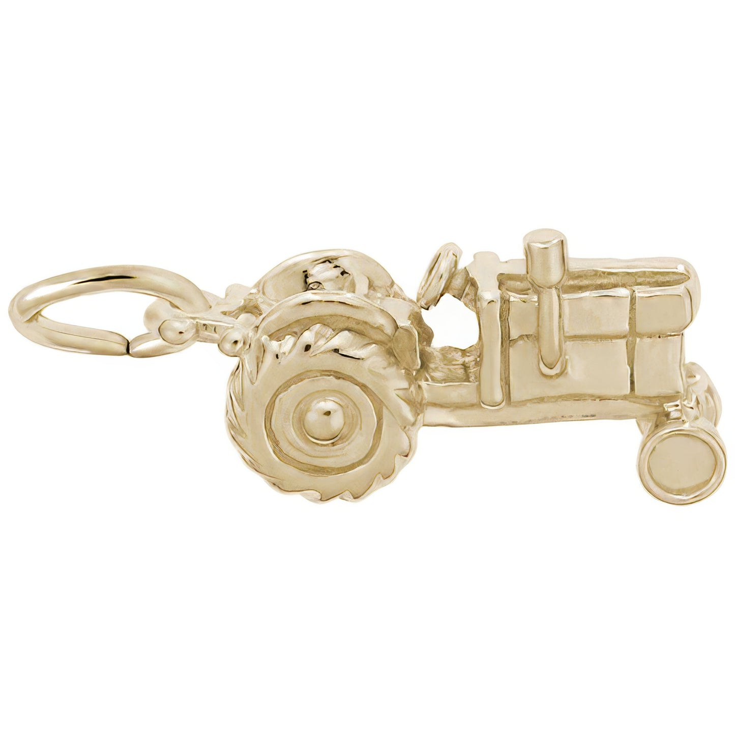 Tractor Charm - Metal - Sterling Silver