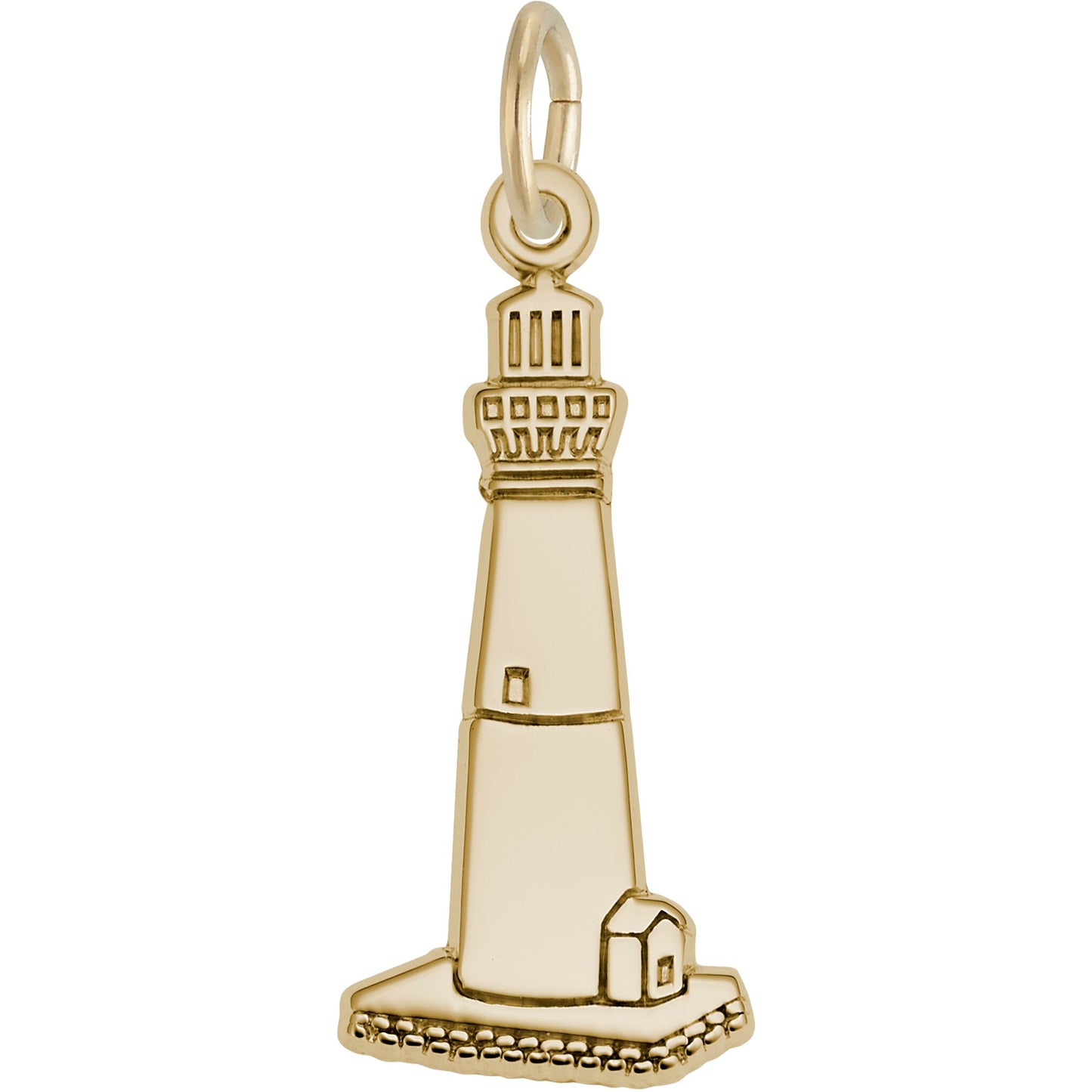 Barnegat, NJ Lighthouse Charm - Metal - Sterling Silver
