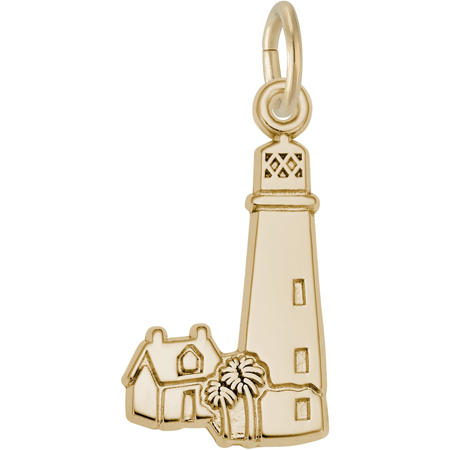 Cape Florida Lighthouse Charm - Metal - Sterling Silver