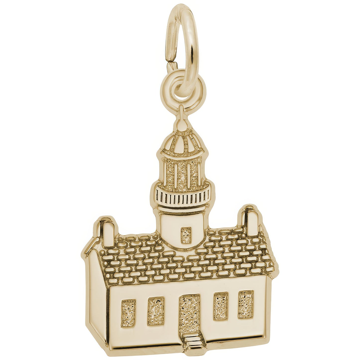 Sterling Silver Pt Loma, Ca Lighthouse Charm - 18mm x 13mm