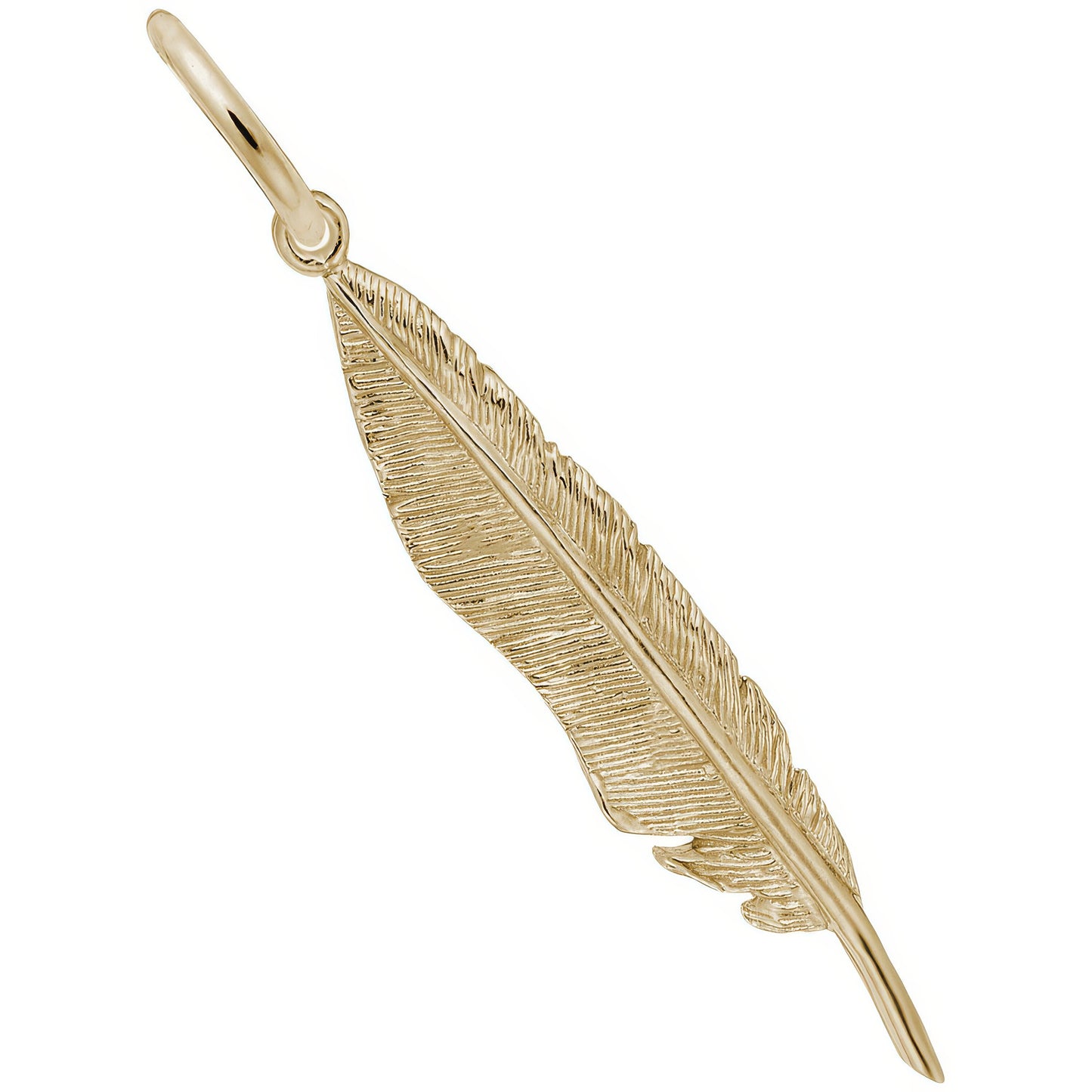Sterling Silver Feather Charm