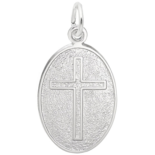 Sterling Silver Cross Charm