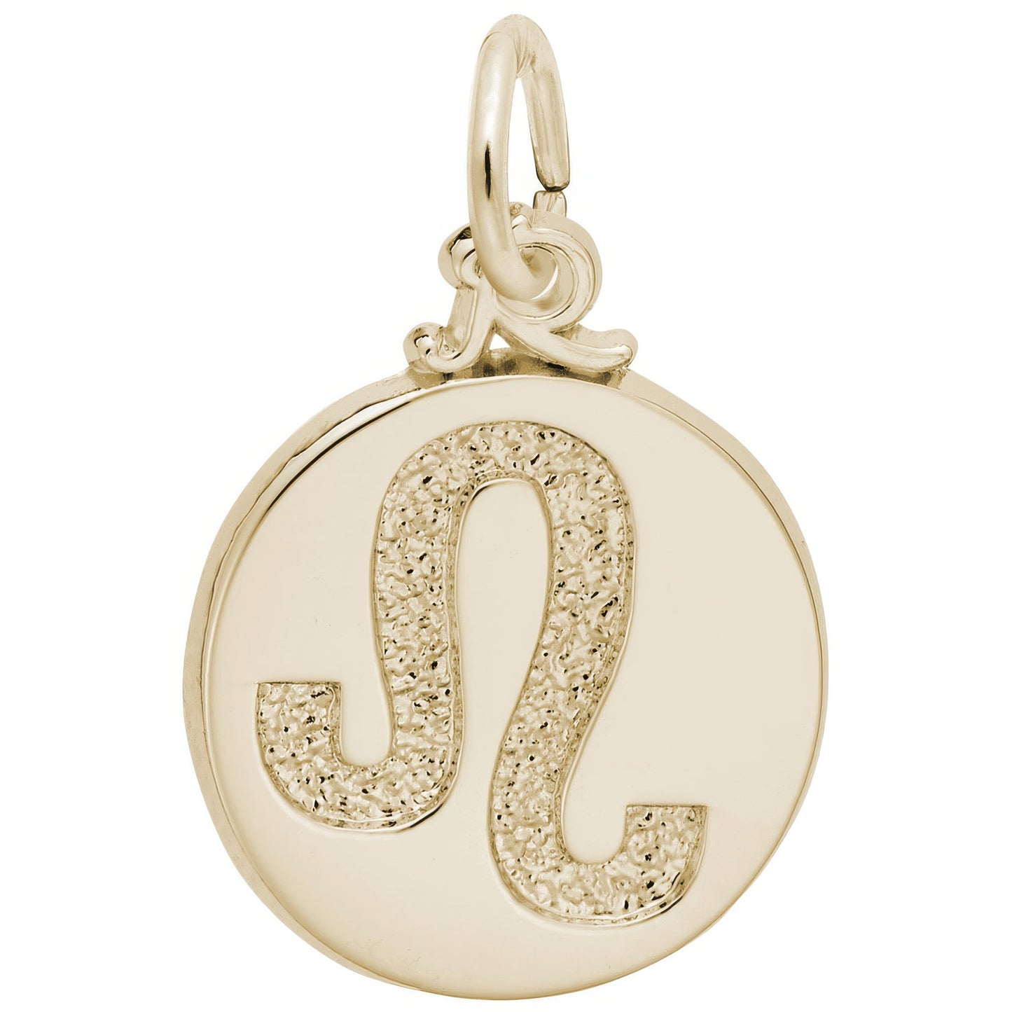 Leo Symbol of The Sky Charm - Metal - Sterling Silver