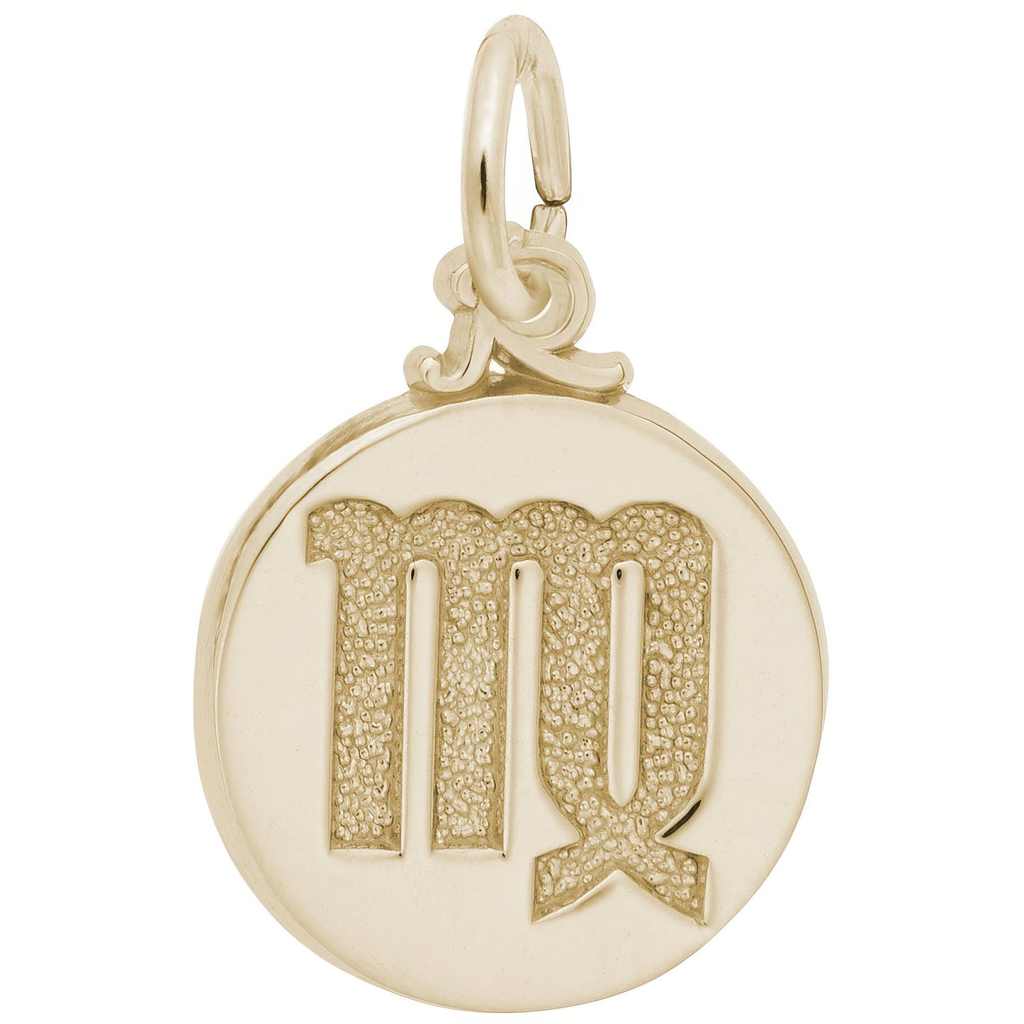 Virgo Symbol of The Sky Charm - Metal - Sterling Silver
