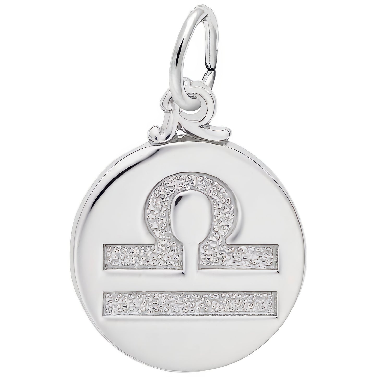 Libra Symbol of The Sky Charm - Metal - Sterling Silver