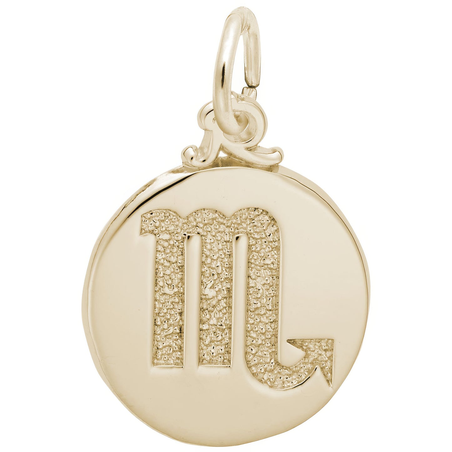 Scorpio Symbol of The Sky Charm - Metal - Sterling Silver