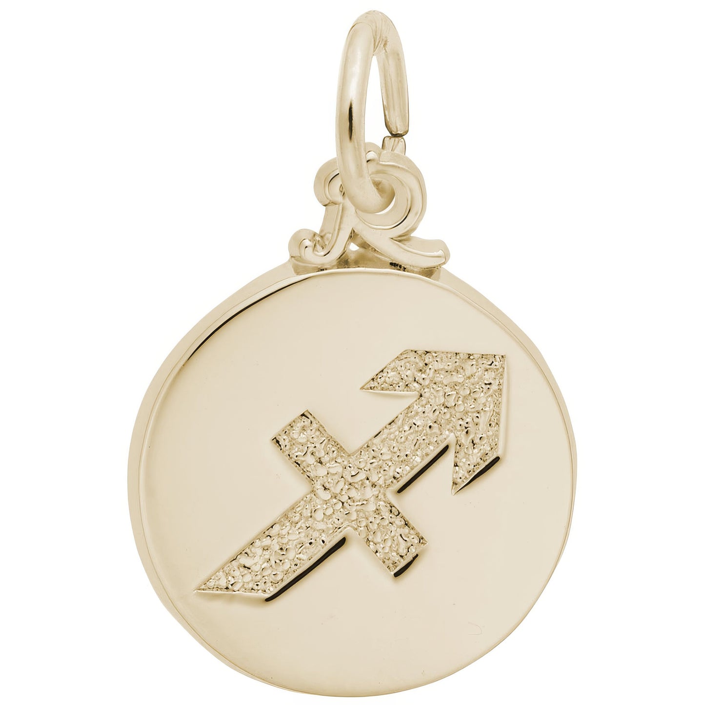 Sagittarius Symbol of The Sky Charm - Metal - Sterling Silver