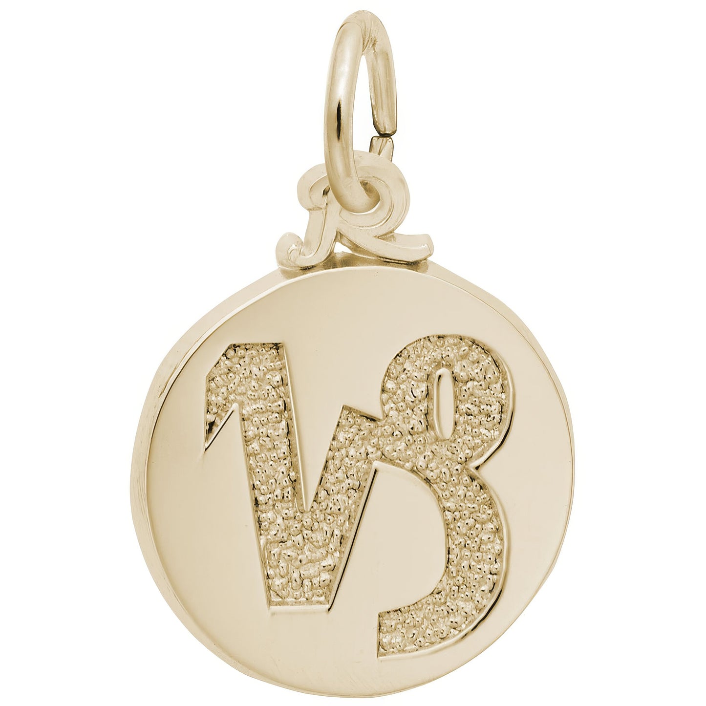 Capricorn Symbol of The Sky Charm - Metal - Sterling Silver