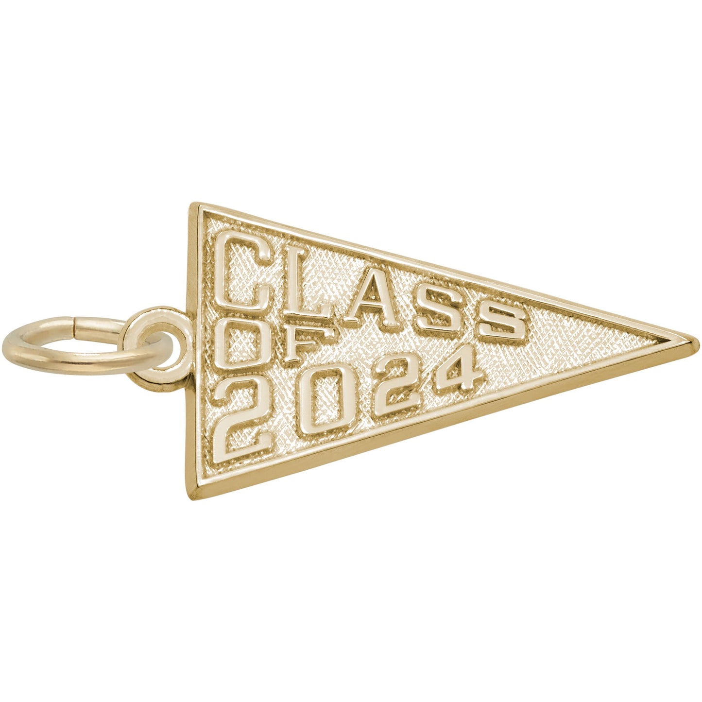 Class of 2024 Charm, Sterling Silver