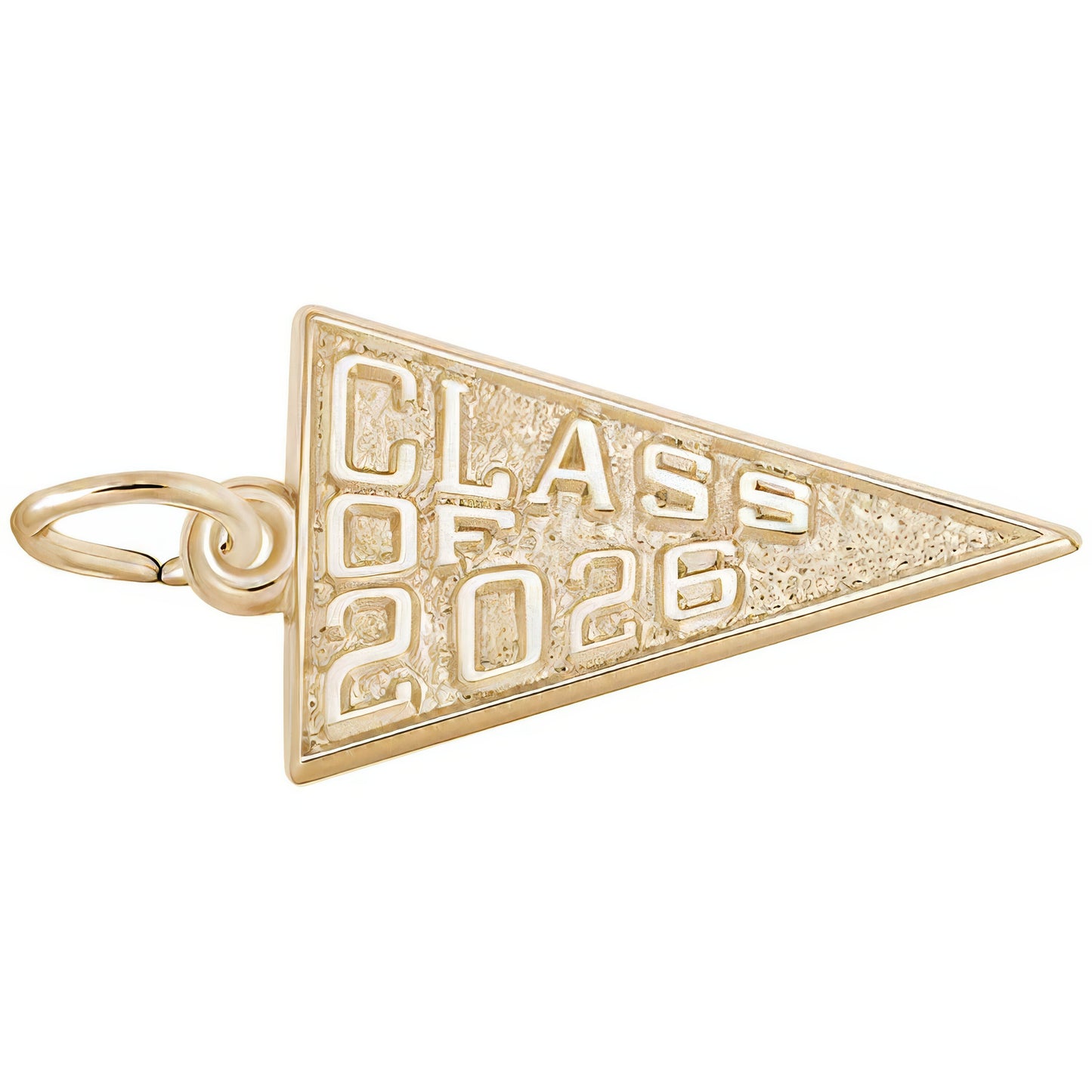Class of 2026 Charm, Sterling Silver