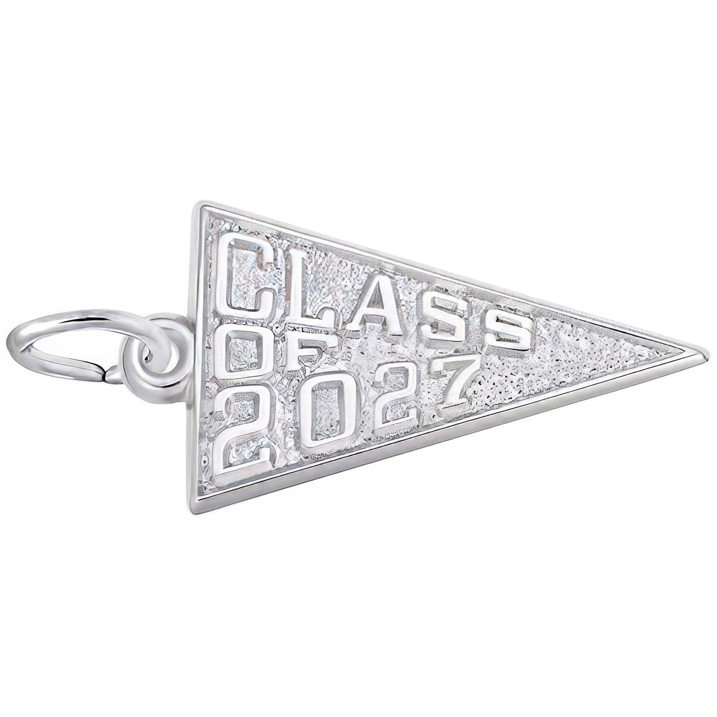 Class of 2027 Charm, Sterling Silver