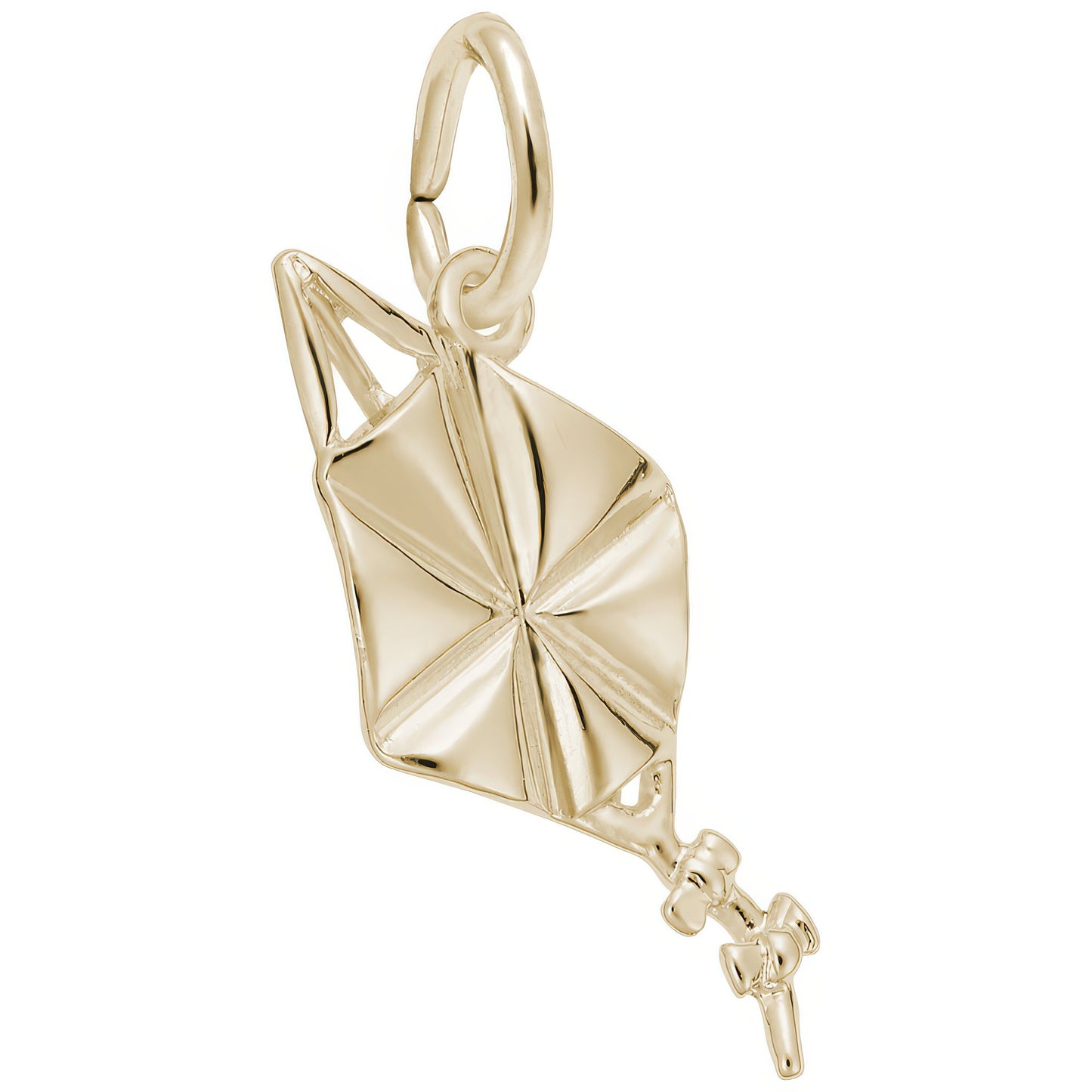 Kite Charm - Metal - Sterling Silver